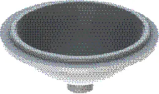 Geberit VariForm Unterbauwaschtisch, rund d:40,5cm, o. Hl, ohne Überlauf, glasiert, weiß