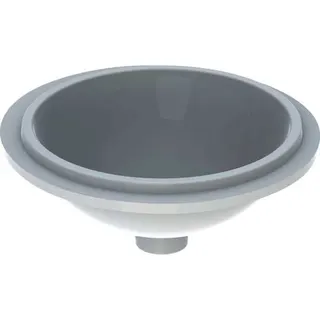 Geberit VariForm Unterbauwaschtisch, rund d:40,5cm, o. Hl, ohne Überlauf, glasiert, weiß – Bild 2