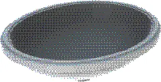 Geberit VariForm Unterbauwaschtisch, oval 56x46cm, o. Hl, ohne Überlauf, weiß, KeraTect