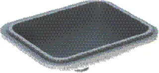 Geberit VariForm Unterbau-Waschtisch, rechteckig 53x44cm, o. Hl, ohne Überlauf, glasiert/weiß