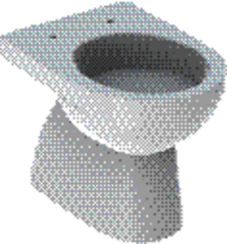 Geberit Renova Stand-WC Tiefspüler, Abg.verti teilgeschl.Form, T:53cm, weiß