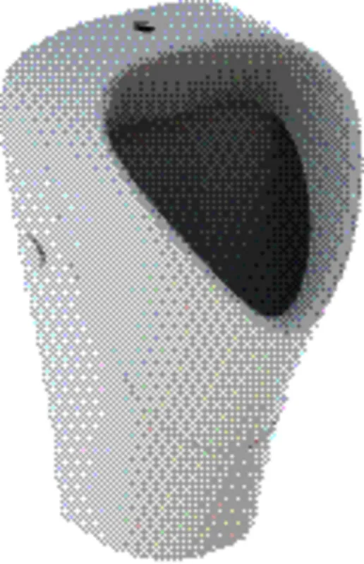 Geberit Renova Urinal Trigonal Zul. oben, Abg.hi. od. unten, weiß, Tect