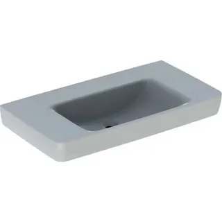 Geberit Renova Plan Waschtisch mit Ablagefl., 90x48cm ohne Hahnloch, ohne Überlauf, weiß – Bild 2