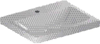 Geberit iCon Light Waschtisch 60x48cm mit Hahnloch, ohne Überlauf, weiß