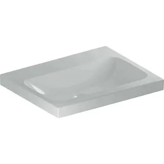 Geberit iCon Light Waschtisch 60x48cm ohne Hahnloch, ohne Ül., weiß, KeraTect – Bild 2