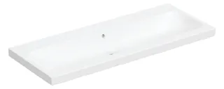 Geberit iCon Light Waschtisch 120x48cm ohne Hahnloch, mit Ül., weiß, KeraTect