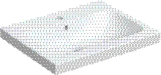 Geberit iCon Light Aufsatzwaschtisch 60x48cm mit Hahnloch, mit Überlauf, weiß matt