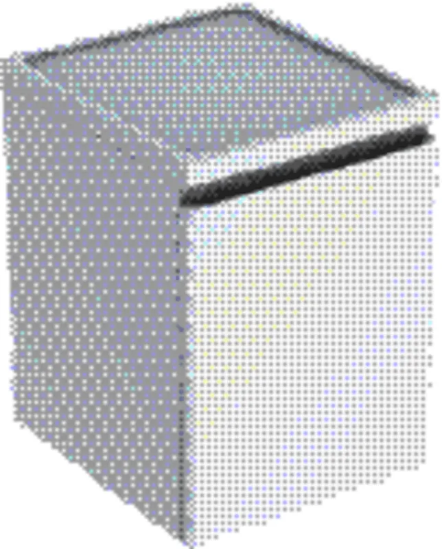 Geberit Renova Plan Seitenschrank, 1 Schubl. 40x55x44,5cm, weiß