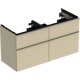 Geberit iCon Unterschrank für DWT, 4 Schubl. 118,4x61,5x47,6cm, sandgrau – Bild 2
