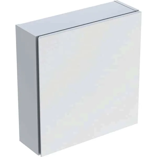Geberit Hängeschrank quadratisch, 1 Tür 45x46,7x15cm, weiß hgl.