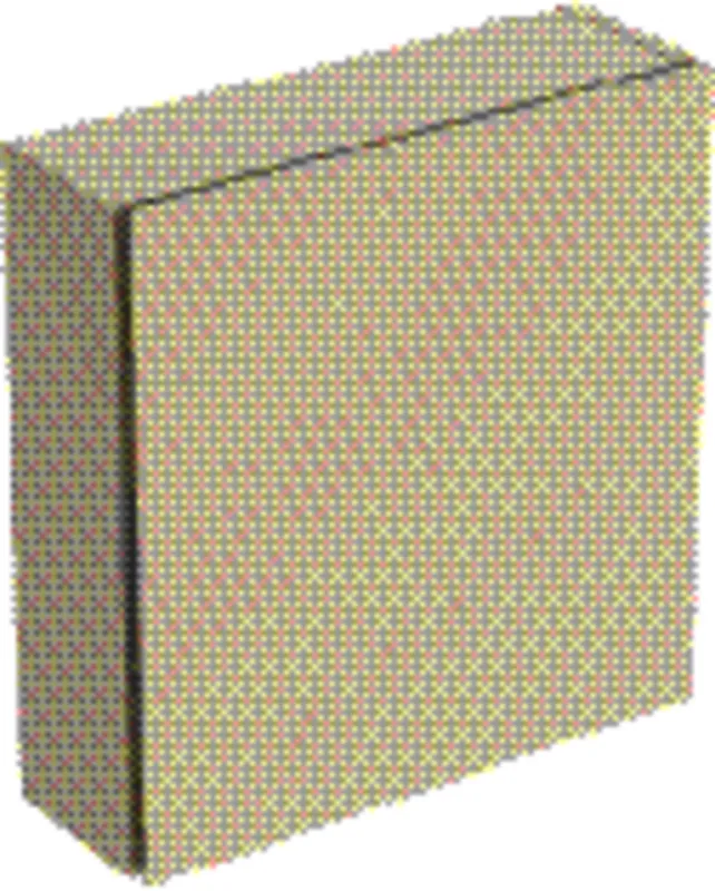 Geberit Hängeschrank quadratisch, 1 Tür 45x46,7x15cm, sandgrau matt