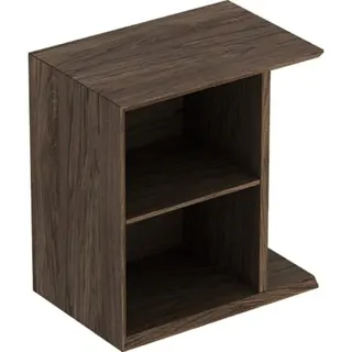 Geberit iCon Seitenelement wandhängend 37x40x24,5cm, Nussbaum hickory – Bild 2