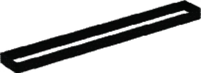 Geberit Handtuchhalter für Badmöbel 42,4x1,9x4,9cm, schwarz matt
