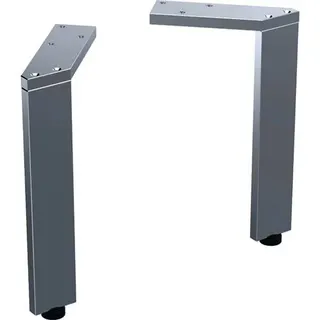 Geberit Set Füße, H:21,7cm hochglanz verchromt (2 St.) – Bild 2