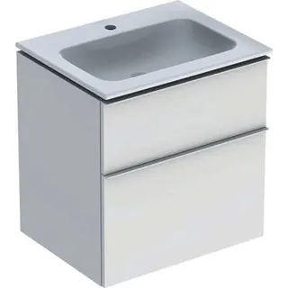 GE iCon Set MWT m. US, 2 Schubl. 60x63x48cm, weiß matt/KeraTect