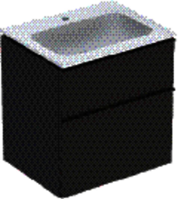 Geberit iCon Set MWT m. US, 2 Schubl. 60x63x48cm, lava/KeraTect