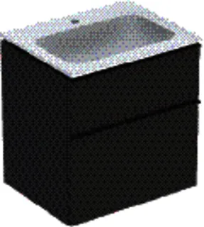 GE iCon Set MWT m. US, 2 Schubl. 60x63x48cm, lava/KeraTect