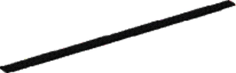 Geberit Griff, B:75cm schwarz matt
