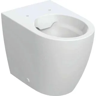 Geberit iCon Stand-WC Tiefspüler, wandbündig geschl. Form, Rimfree, weiß, KeraTect – Bild 2