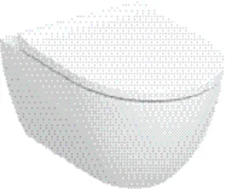 Wand-Tiefspül-WC Set, spülrandlos, A23 design4YOU 2.0, topweiß, Sitz m. Absenk. – Bild 3
