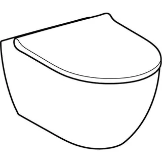 Wand-Tiefspül-WC Set, spülrandlos, A23 design4YOU 2.0, topweiß, Sitz m. Absenk. – Bild 4