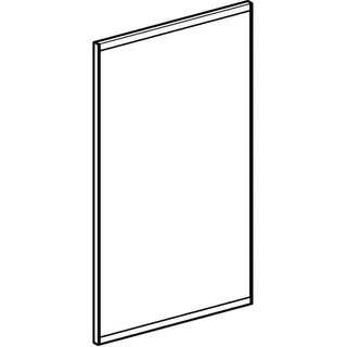 Geberit Option Plus Square LSP, direkte Bel. u. ind. Bel., 40x70x3,5cm, alu elox – Bild 3