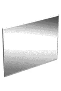 Geberit Option Plus Square LSP, direkte Bel. u. ind. Bel., 90x70x3,5cm, alu elox – Bild 2