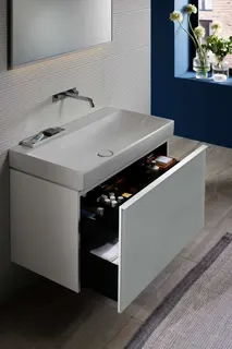 Geberit Option Plus Square LSP, direkte Bel. u. ind. Bel., 90x70x3,5cm, alu elox – Bild 5