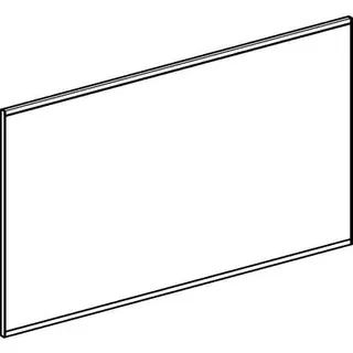Geberit Option Plus Square LSP, direkte Bel. u. ind. Bel., 120x70x3,5cm, alu elox – Bild 3