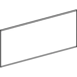 Geberit Option Plus Square LSP, direkte Bel. u. ind. Bel., 160x70x3,5cm, alu elox – Bild 3