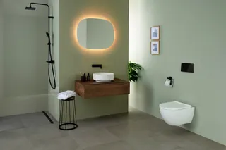 Geberit Option Oval Lichtspiegel, ind. Bel. 60x80x3,1cm – Bild 3