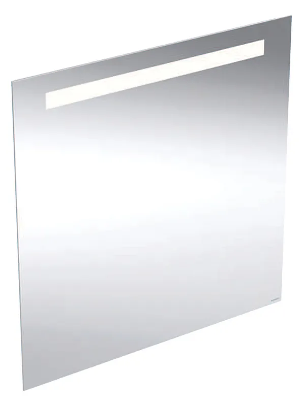 Geberit Option Basic Square Lichtspiegel Beleuchtung oben, 70x70x3cm, alu. elox