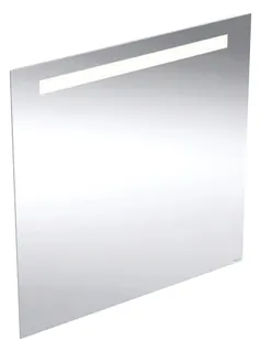 GE Option Basic Square Lichtspiegel Beleuchtung oben, 70x70x3cm, alu. elox