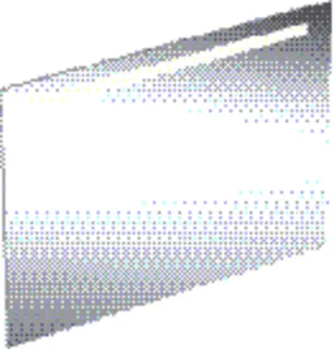 GE Option Basic Square Lichtspiegel Beleuchtung oben, 100x70x3cm, alu. elox