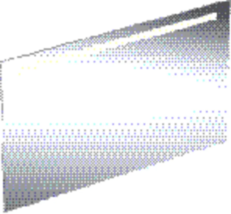 Geberit Option Basic Square Lichtspiegel Beleuchtung oben, 120x70x3cm, alu. elox