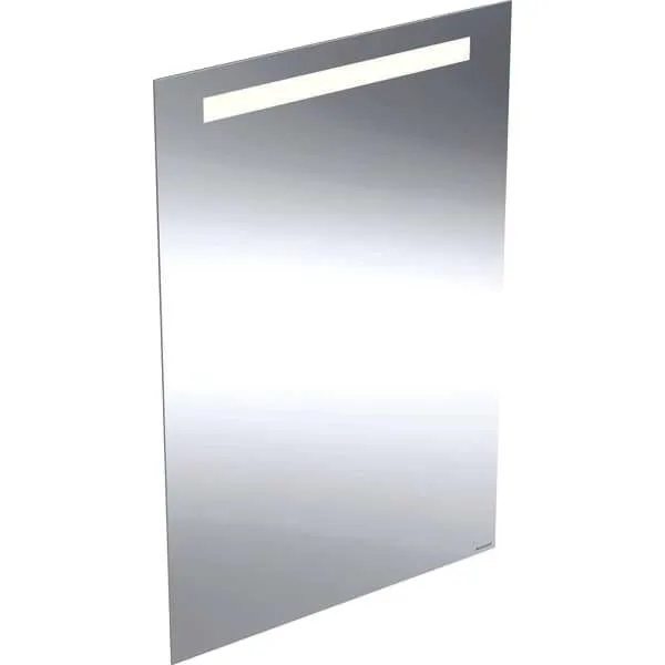 Geberit Option Basic Square Lichtspiegel Beleuchtung oben, 60x90x3cm, alu. elox