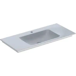 Geberit ONE Möbelwaschtisch 105x48 cm mit Hahnloch, ohne Überlauf, weiß, KeraTect – Bild 2