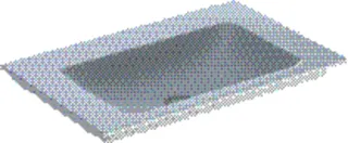 Geberit ONE Möbelwaschtisch 75x48 cm ohne Hahnloch, ohne Überlauf, weiß, KeraTect – Bild 2