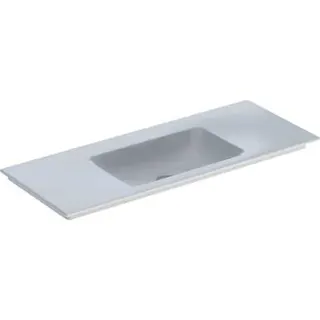 Geberit ONE Möbelwaschtisch 120x48 cm ohne Hahnloch, ohne Überlauf, weiß, KeraTect – Bild 2