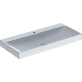 Geberit ONE Waschtisch 105x48 cm mit Hahnloch, ohne Überlauf, weiß, KeraTect – Bild 2