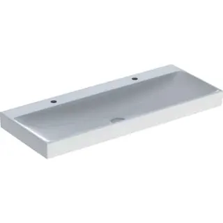 Geberit ONE Waschtisch 120x48 cm 2 Hahnloch, ohne Überlauf, weiß, KeraTect – Bild 2