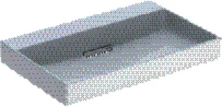 Geberit ONE Waschtisch 75x48cm, CleanDrain ohne Hahnloch, ohne Überlauf, weiß, KeraTect/weiß glzd