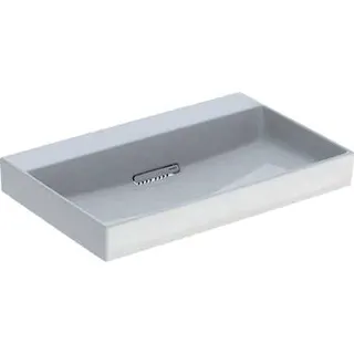 Geberit ONE Waschtisch 75x48cm, CleanDrain ohne Hahnloch, ohne Überlauf, weiß, KeraTect/weiß glzd – Bild 2