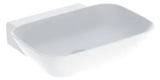 Geberit ONE AS-Waschtisch, Schalenform, 50x42,5 cm ohne Hahnloch, ohne Überlauf, weiß, KeraTect – Bild 2