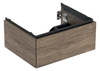 GE ONE Unterschrank für WT/-Platte 1 Schubl., 59,2x26,6x47cm, Nussb.hickory
