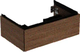Geberit ONE Unterschrank für WT/-Platte 1 Schubl., 74x26,6x47cm, Eiche – Bild 2