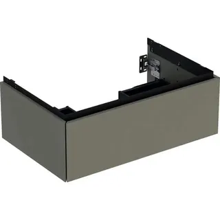 GE ONE Unterschrank für WT/-Platte 1 Schubl., 74x26,6x47cm, greige matt