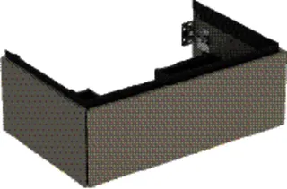 Geberit ONE Unterschrank für WT/-Platte 1 Schubl., 74x26,6x47cm, greige matt – Bild 2