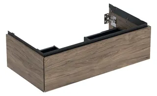 GE ONE Unterschrank für WT/-Platte 1 Schubl., 88,8x26,6x47cm, Nussb.hickory