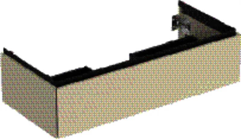 Geberit ONE Unterschrank für WT/-Platte 1 Schubl., 103,6x26,6x47cm,sandgrau hgl.